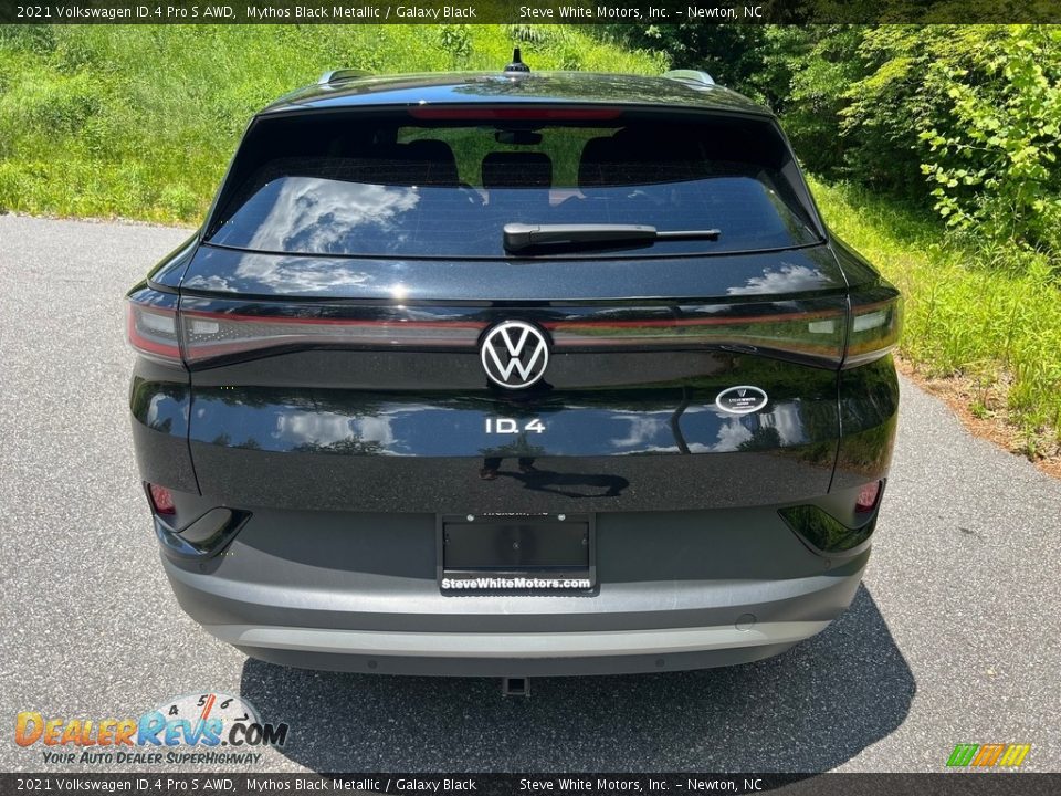 2021 Volkswagen ID.4 Pro S AWD Mythos Black Metallic / Galaxy Black Photo #8
