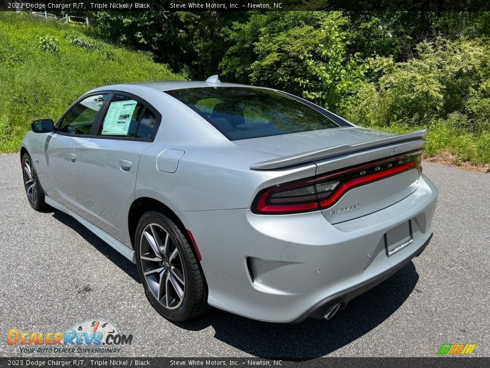 2023 Dodge Charger R/T Triple Nickel / Black Photo #8