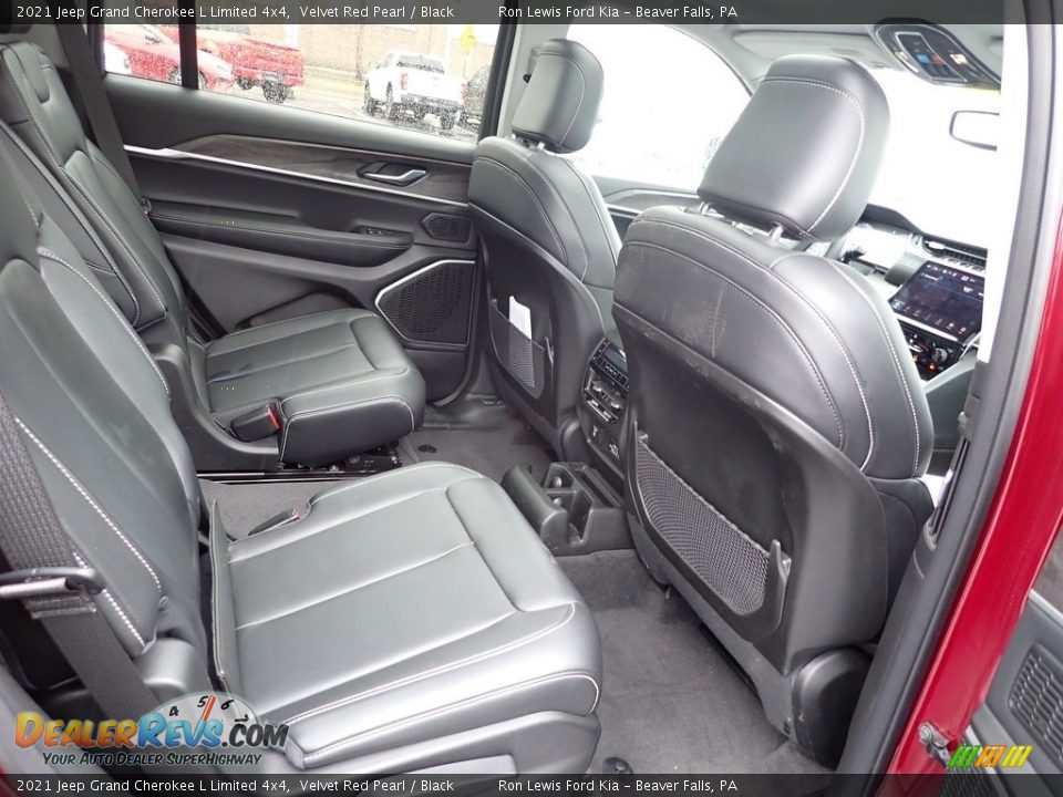 2021 Jeep Grand Cherokee L Limited 4x4 Velvet Red Pearl / Black Photo #10