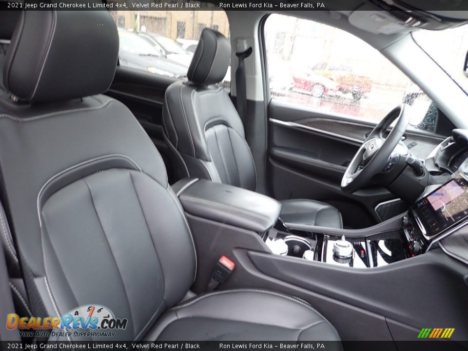 2021 Jeep Grand Cherokee L Limited 4x4 Velvet Red Pearl / Black Photo #11