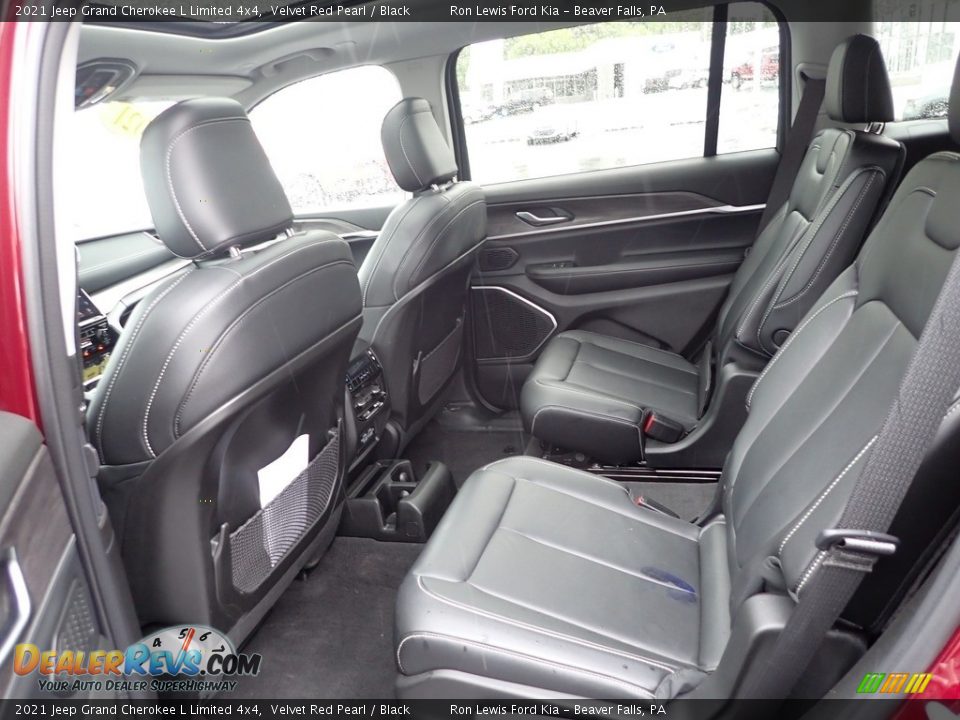 2021 Jeep Grand Cherokee L Limited 4x4 Velvet Red Pearl / Black Photo #12