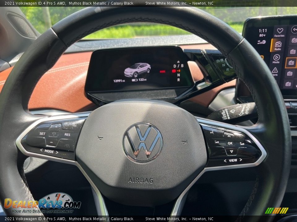 2021 Volkswagen ID.4 Pro S AWD Steering Wheel Photo #20