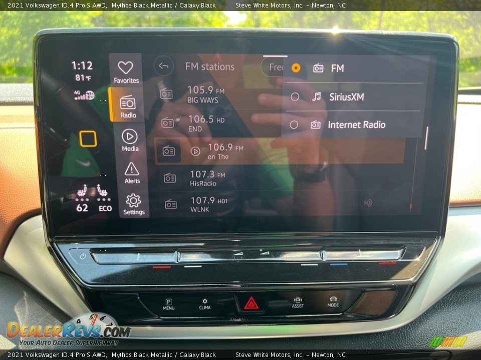 Controls of 2021 Volkswagen ID.4 Pro S AWD Photo #22