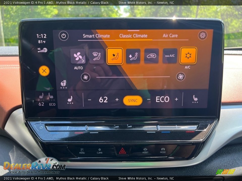 Controls of 2021 Volkswagen ID.4 Pro S AWD Photo #23