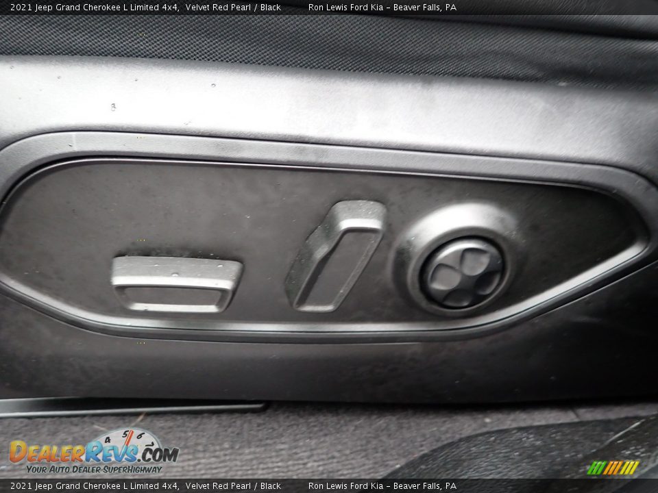 2021 Jeep Grand Cherokee L Limited 4x4 Velvet Red Pearl / Black Photo #19