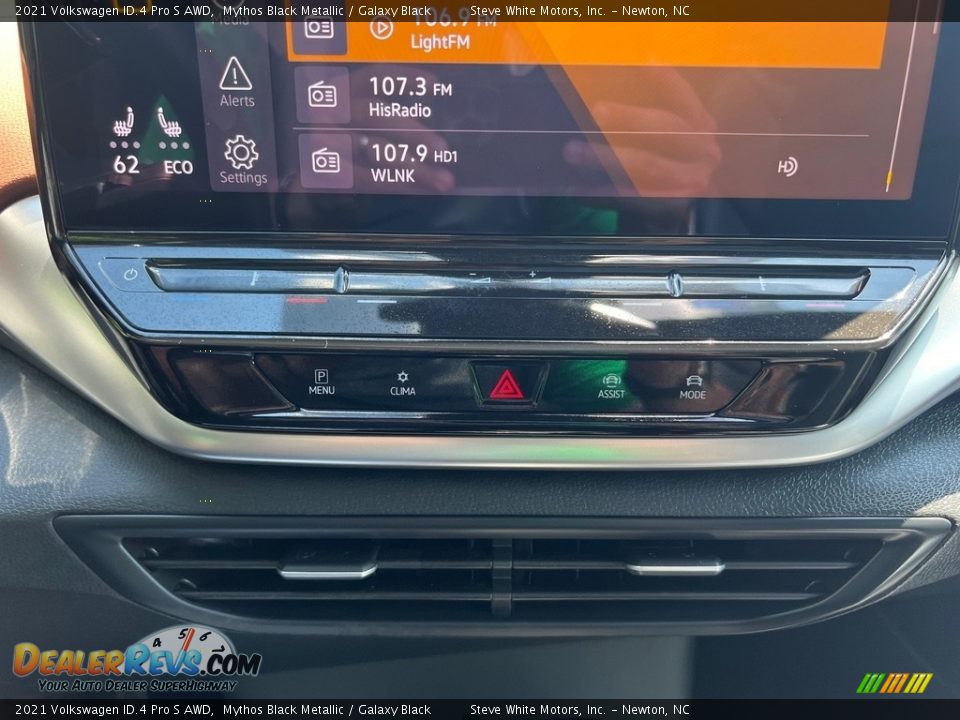 2021 Volkswagen ID.4 Pro S AWD Mythos Black Metallic / Galaxy Black Photo #26