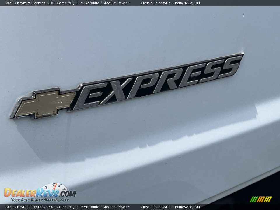 2020 Chevrolet Express 2500 Cargo WT Summit White / Medium Pewter Photo #27