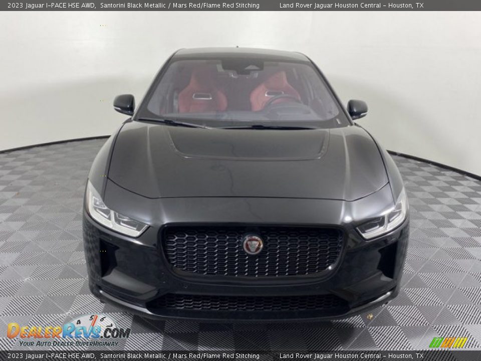 Santorini Black Metallic 2023 Jaguar I-PACE HSE AWD Photo #8