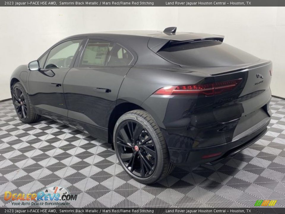 Santorini Black Metallic 2023 Jaguar I-PACE HSE AWD Photo #10