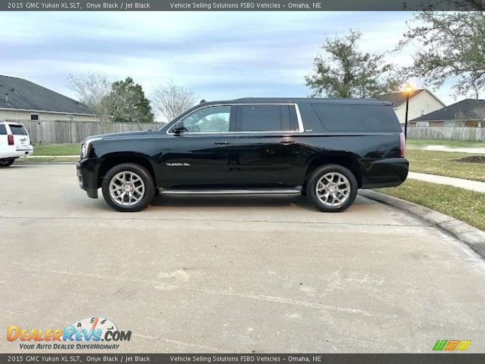 2015 GMC Yukon XL SLT Onyx Black / Jet Black Photo #8