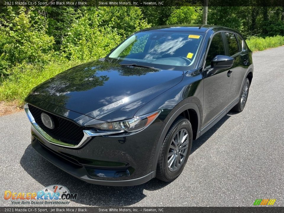 2021 Mazda CX-5 Sport Jet Black Mica / Black Photo #3