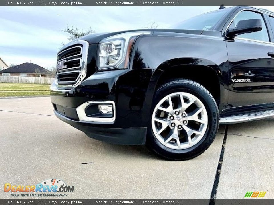 2015 GMC Yukon XL SLT Onyx Black / Jet Black Photo #15