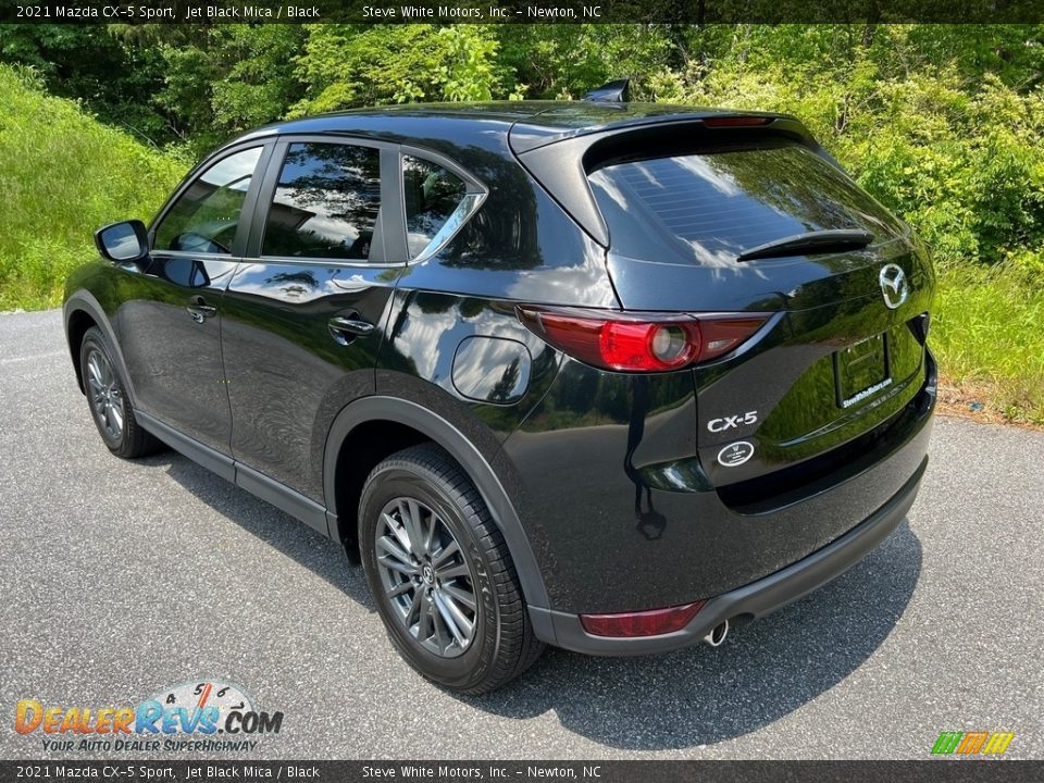 2021 Mazda CX-5 Sport Jet Black Mica / Black Photo #9