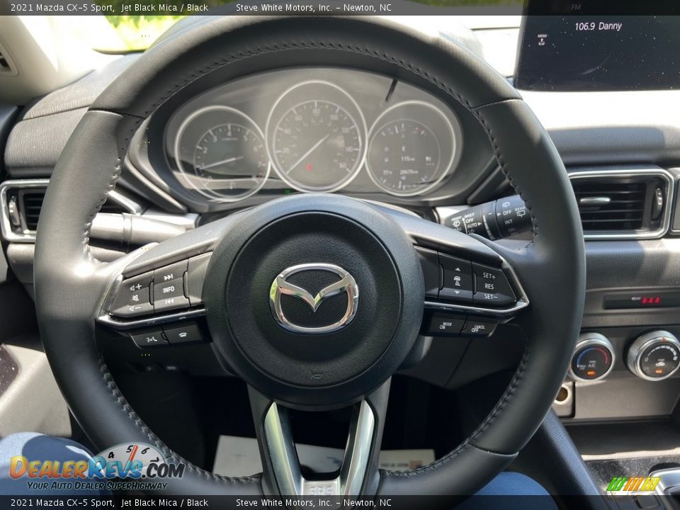 2021 Mazda CX-5 Sport Steering Wheel Photo #18