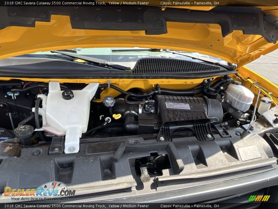 2018 GMC Savana Cutaway 3500 Commercial Moving Truck 6.0 Liter OHV 16-Valve Vortec V8 Engine Photo #15