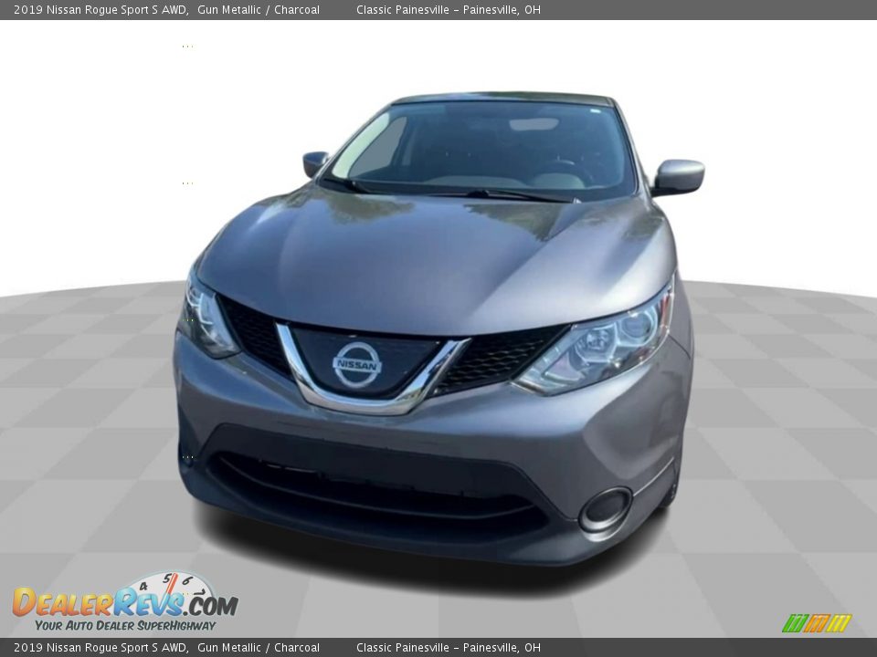 2019 Nissan Rogue Sport S AWD Gun Metallic / Charcoal Photo #3