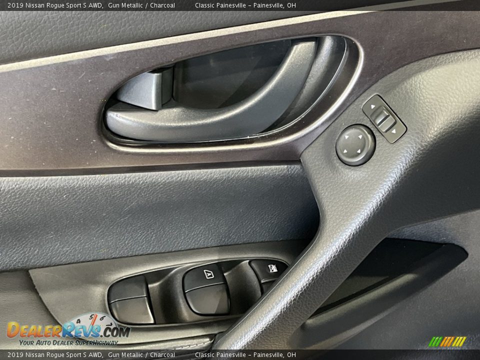 2019 Nissan Rogue Sport S AWD Gun Metallic / Charcoal Photo #20