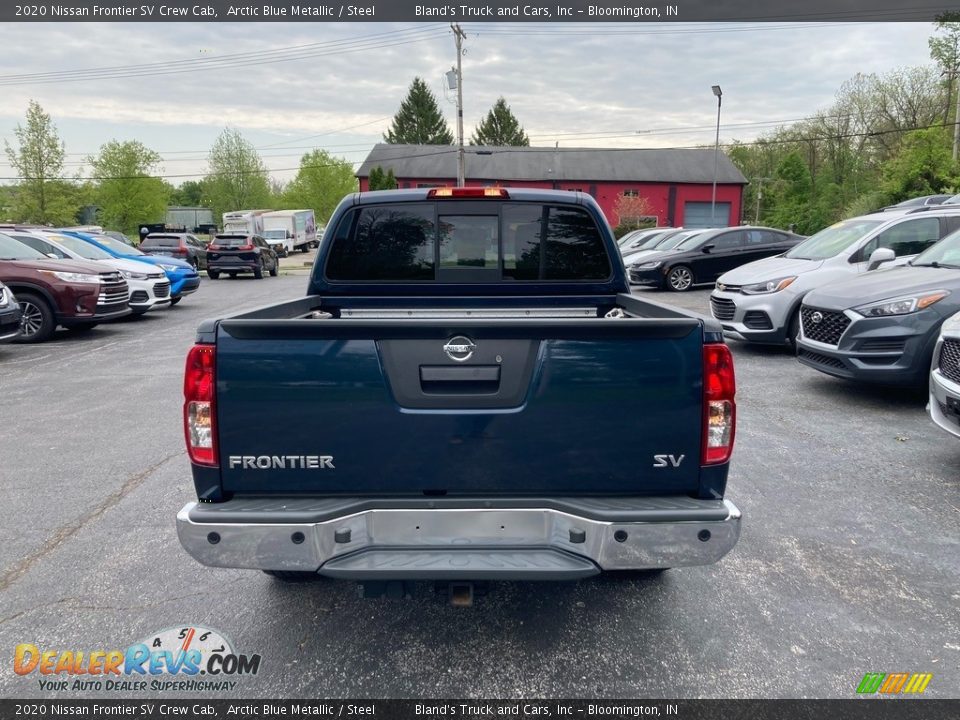 2020 Nissan Frontier SV Crew Cab Arctic Blue Metallic / Steel Photo #4