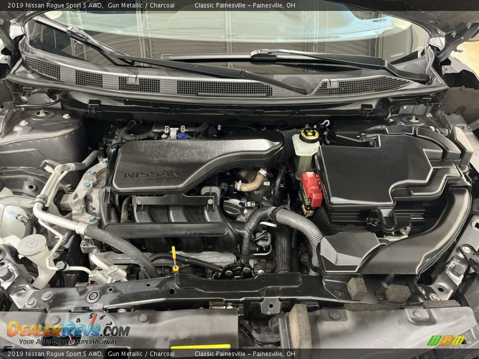 2019 Nissan Rogue Sport S AWD Gun Metallic / Charcoal Photo #26