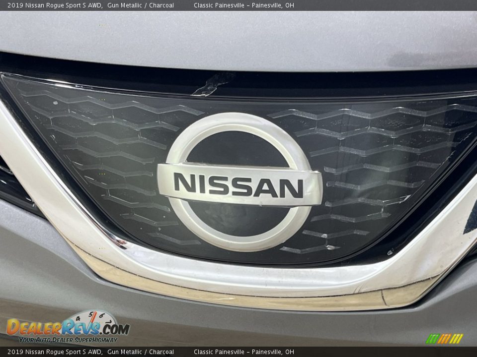 2019 Nissan Rogue Sport S AWD Gun Metallic / Charcoal Photo #27