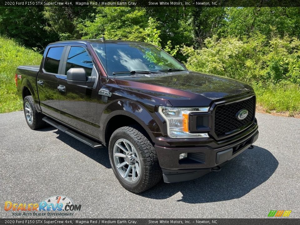 Front 3/4 View of 2020 Ford F150 STX SuperCrew 4x4 Photo #4