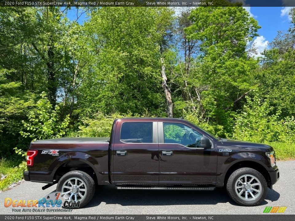 Magma Red 2020 Ford F150 STX SuperCrew 4x4 Photo #5