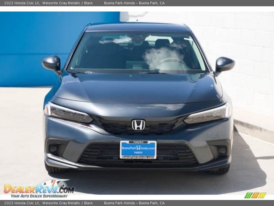 2023 Honda Civic LX Meteorite Gray Metallic / Black Photo #3