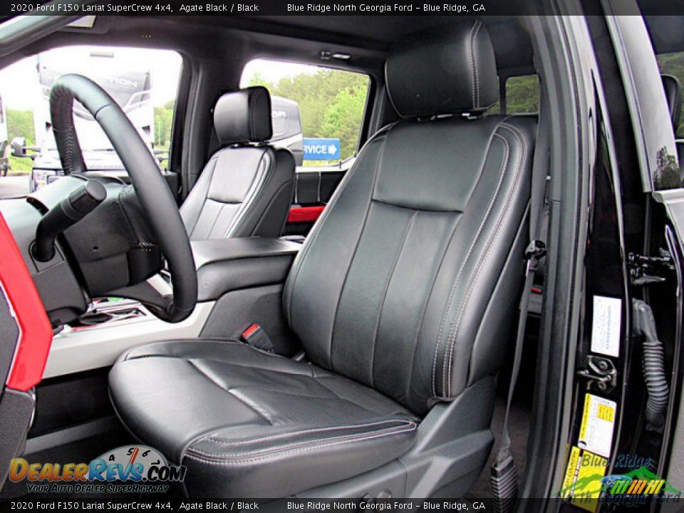Front Seat of 2020 Ford F150 Lariat SuperCrew 4x4 Photo #12