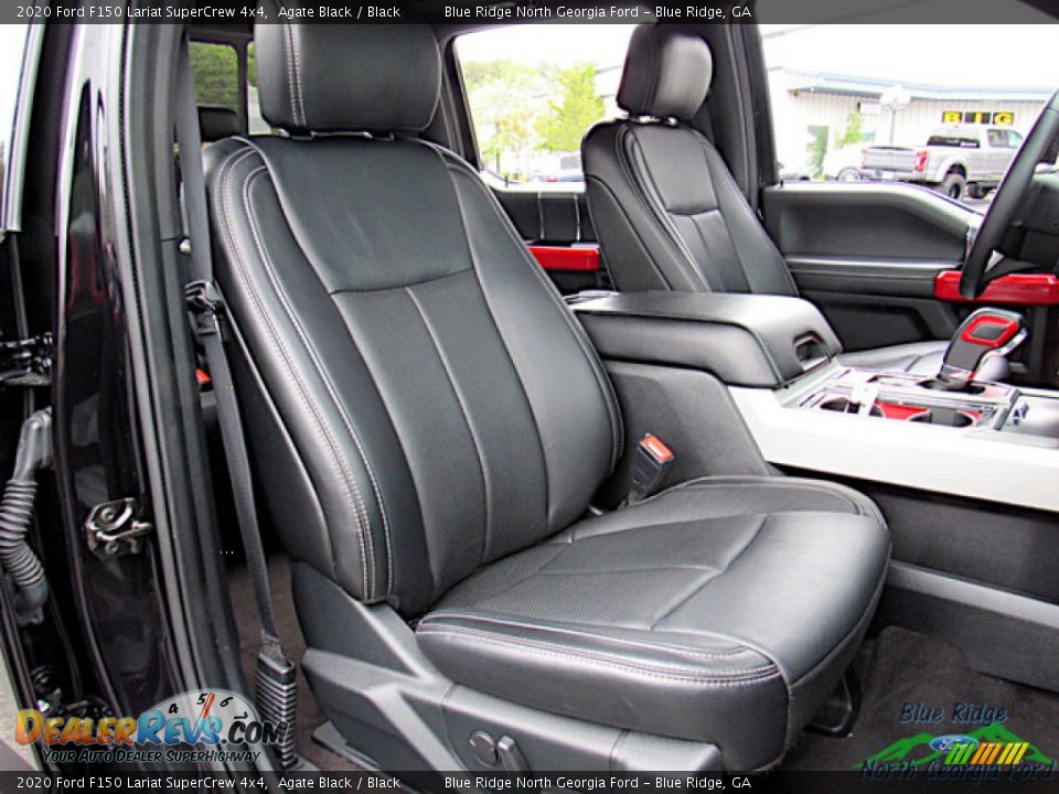 Front Seat of 2020 Ford F150 Lariat SuperCrew 4x4 Photo #13