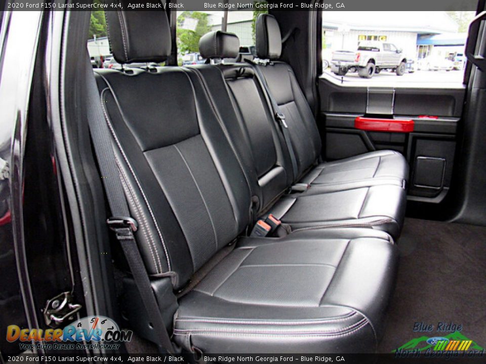 Rear Seat of 2020 Ford F150 Lariat SuperCrew 4x4 Photo #14