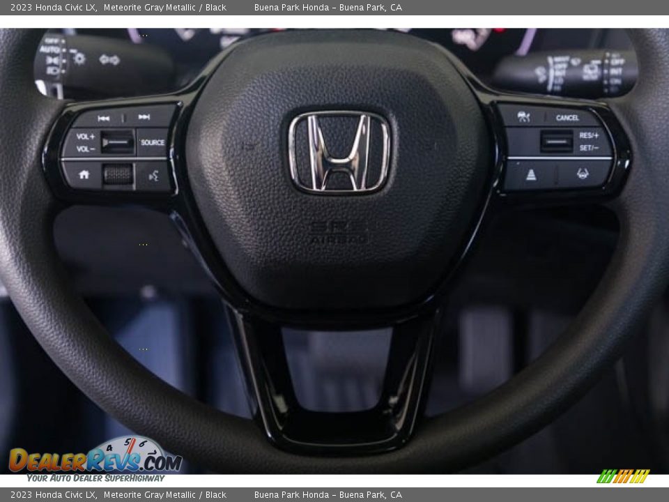 2023 Honda Civic LX Meteorite Gray Metallic / Black Photo #19