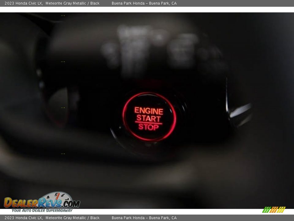 2023 Honda Civic LX Meteorite Gray Metallic / Black Photo #22