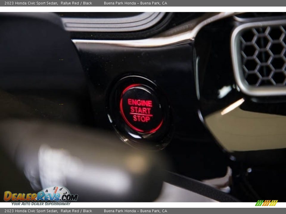 2023 Honda Civic Sport Sedan Rallye Red / Black Photo #23