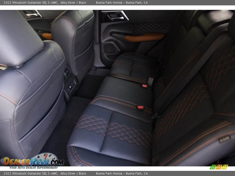 Rear Seat of 2022 Mitsubishi Outlander SEL S-AWC Photo #4