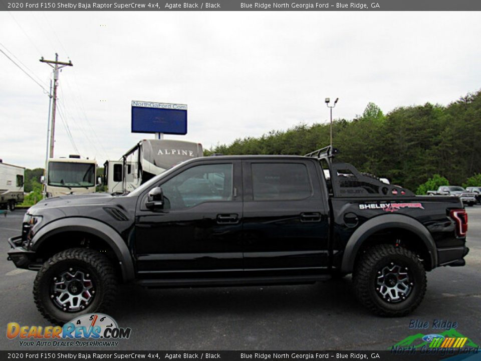 2020 Ford F150 Shelby Baja Raptor SuperCrew 4x4 Agate Black / Black Photo #2