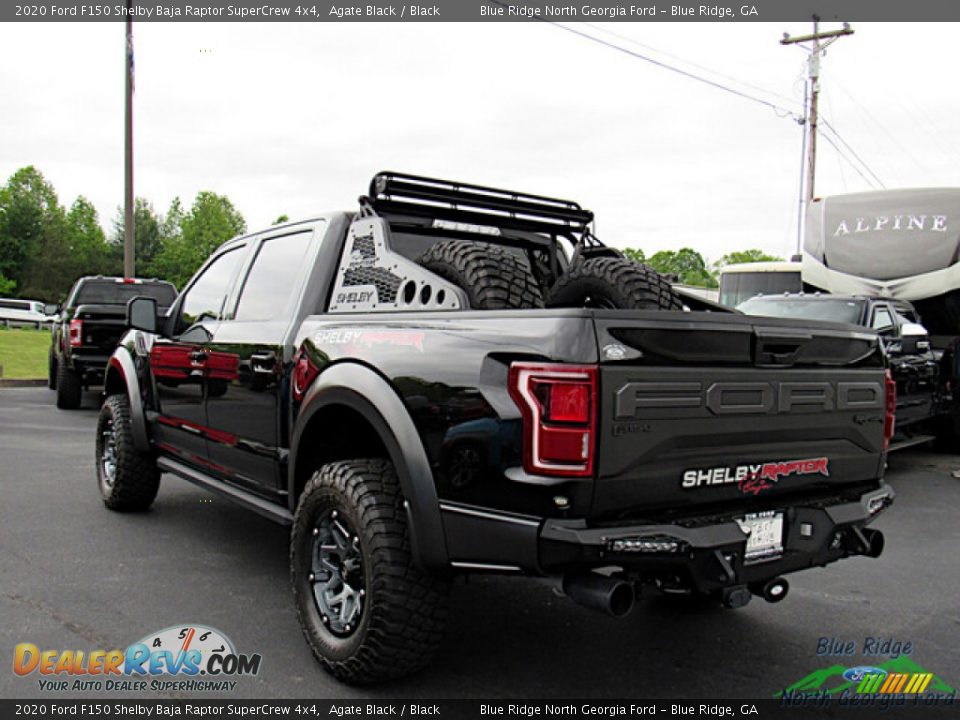 2020 Ford F150 Shelby Baja Raptor SuperCrew 4x4 Agate Black / Black Photo #3