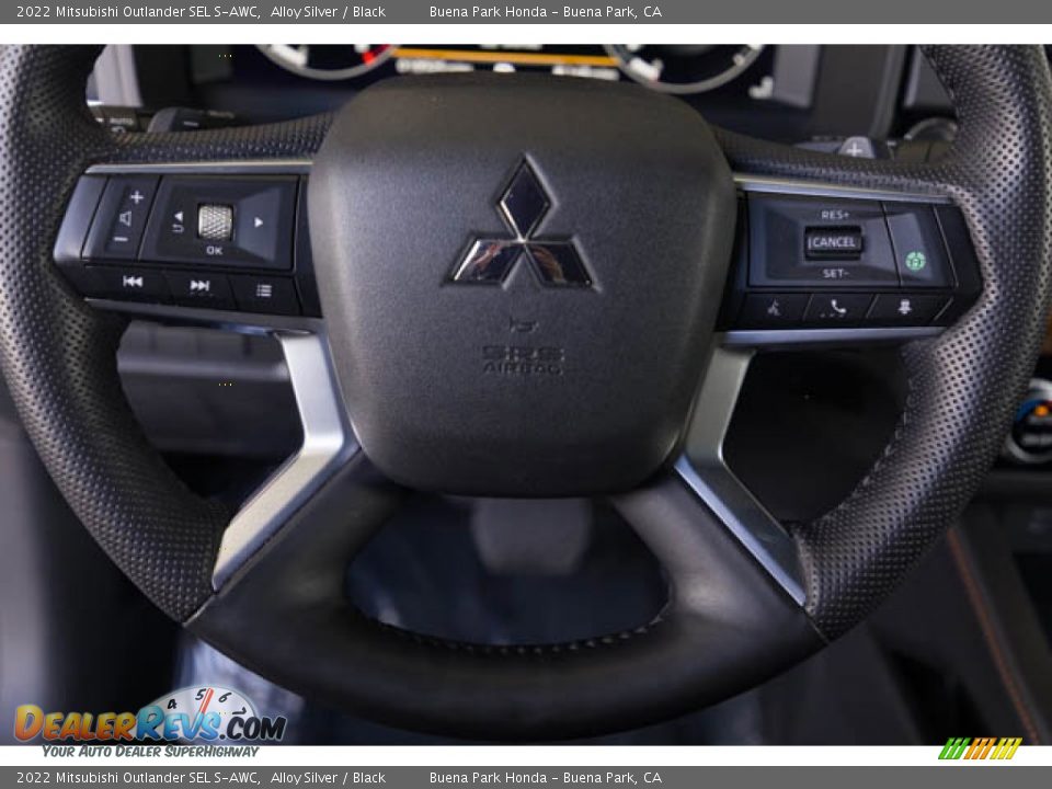 2022 Mitsubishi Outlander SEL S-AWC Steering Wheel Photo #13
