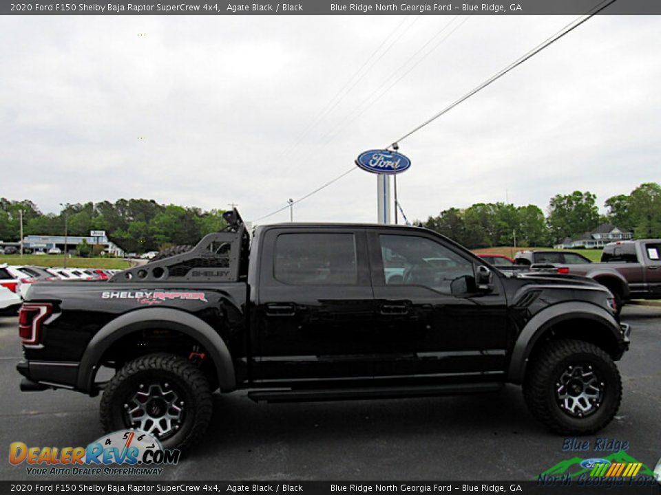 Agate Black 2020 Ford F150 Shelby Baja Raptor SuperCrew 4x4 Photo #6