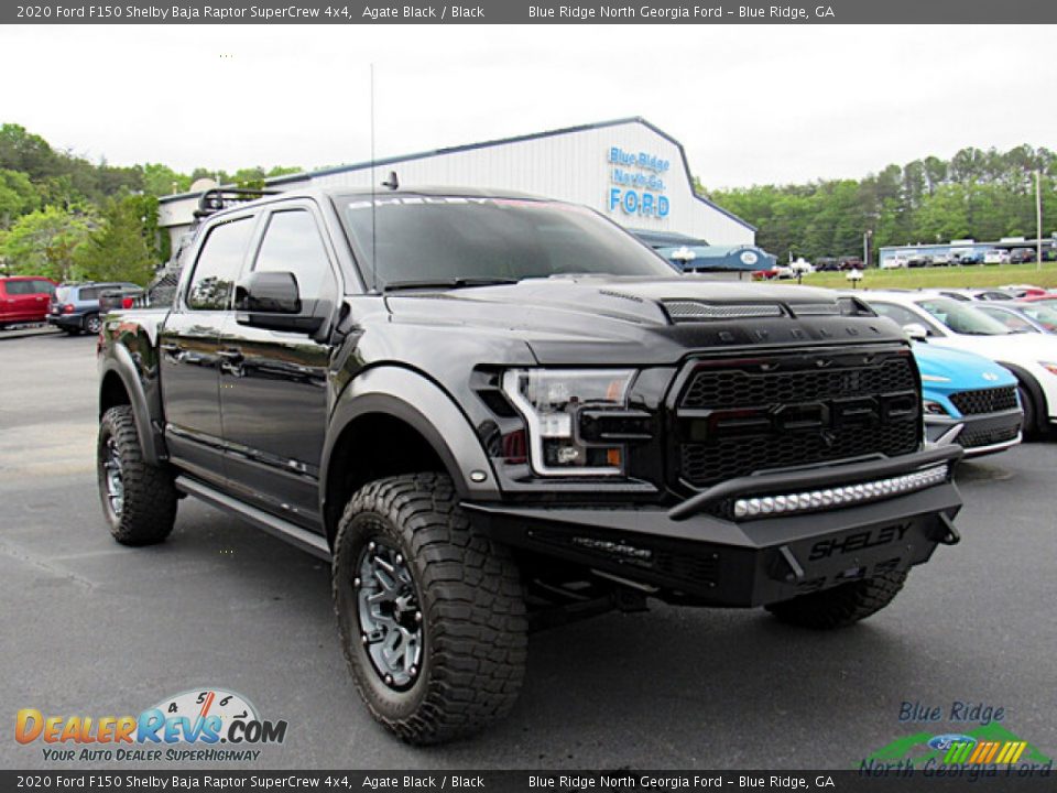 Agate Black 2020 Ford F150 Shelby Baja Raptor SuperCrew 4x4 Photo #7