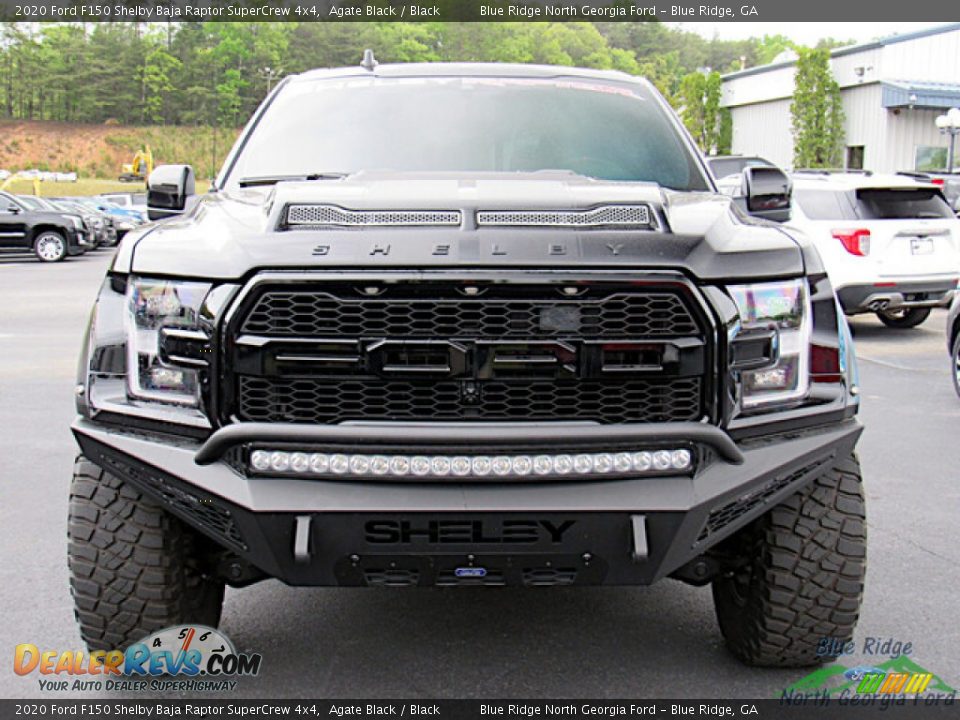 Agate Black 2020 Ford F150 Shelby Baja Raptor SuperCrew 4x4 Photo #8