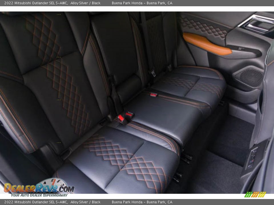 Rear Seat of 2022 Mitsubishi Outlander SEL S-AWC Photo #23