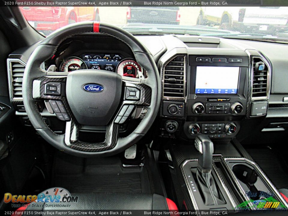 Dashboard of 2020 Ford F150 Shelby Baja Raptor SuperCrew 4x4 Photo #16