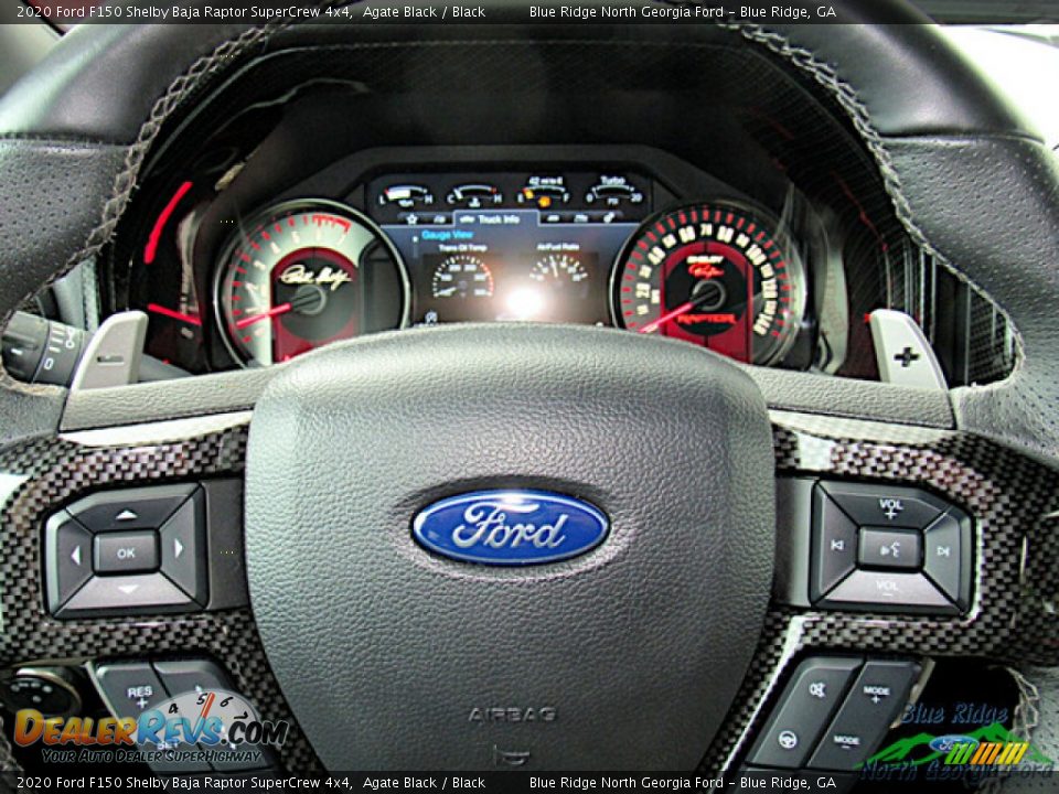 2020 Ford F150 Shelby Baja Raptor SuperCrew 4x4 Steering Wheel Photo #19