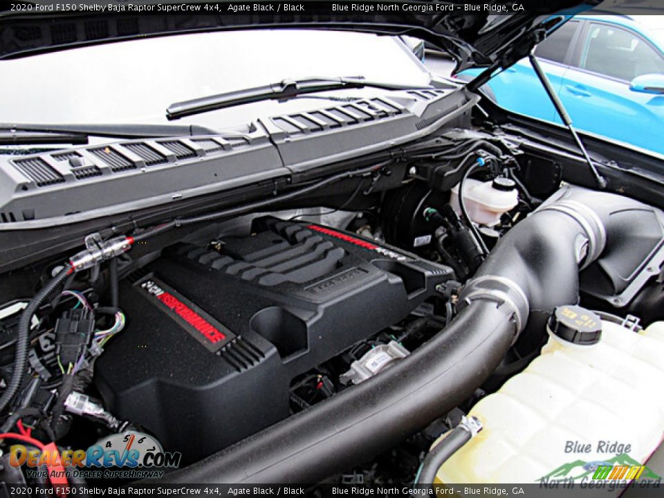 2020 Ford F150 Shelby Baja Raptor SuperCrew 4x4 3.5 Liter PFDI Twin-Turbocharged DOHC 24-Valve EcoBoost V6 Engine Photo #34