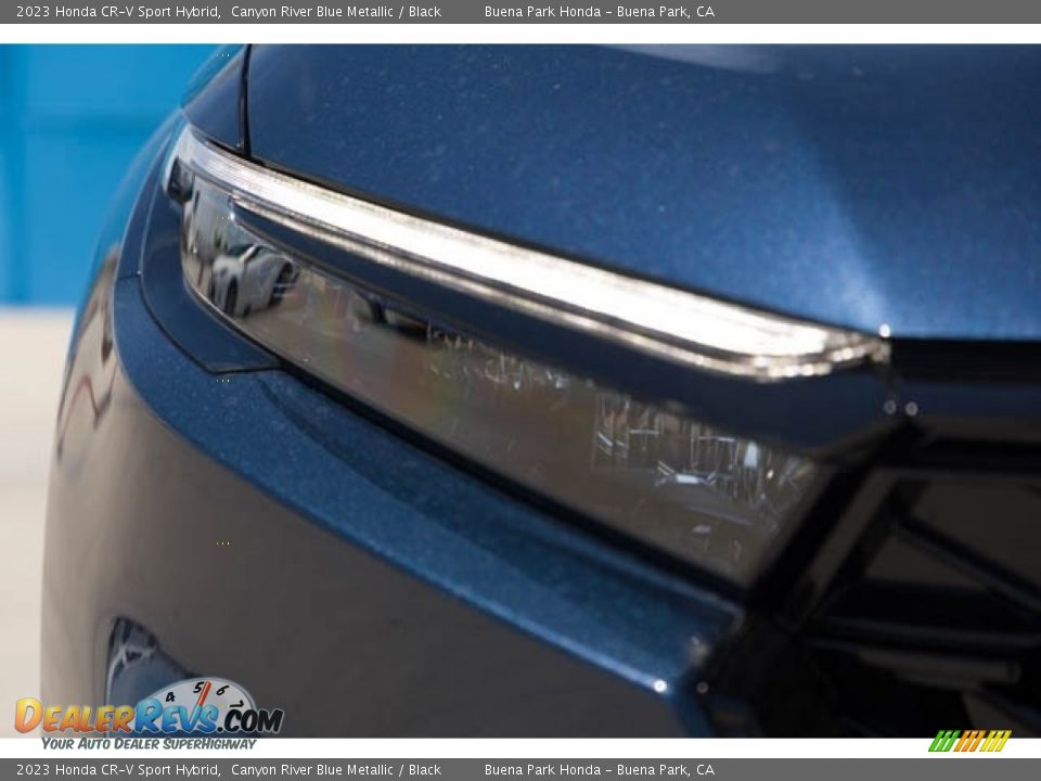 2023 Honda CR-V Sport Hybrid Canyon River Blue Metallic / Black Photo #4