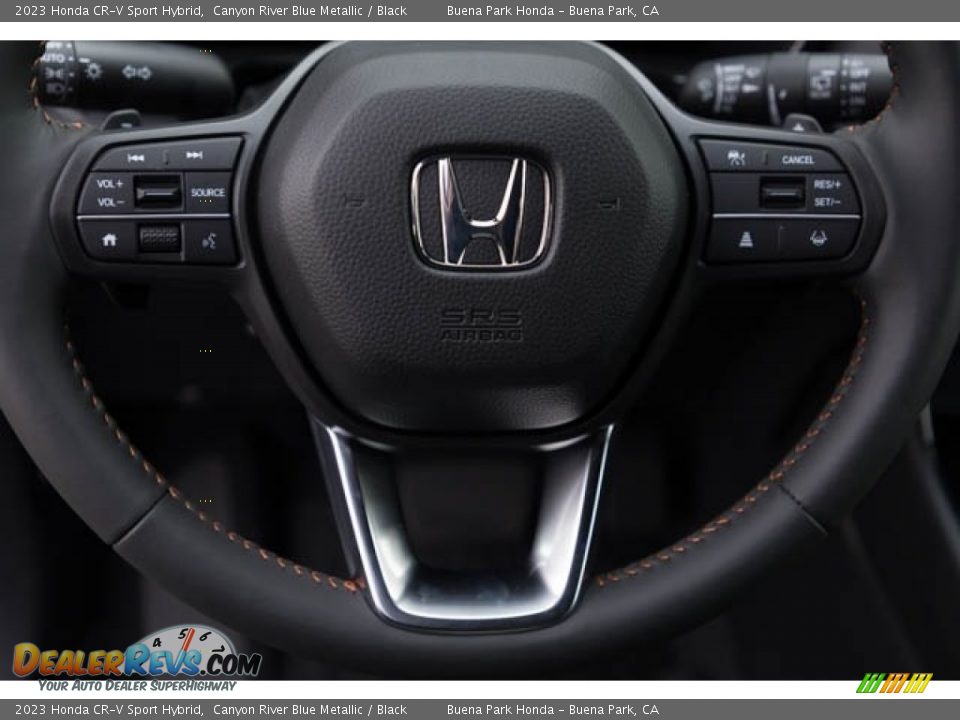 2023 Honda CR-V Sport Hybrid Canyon River Blue Metallic / Black Photo #19