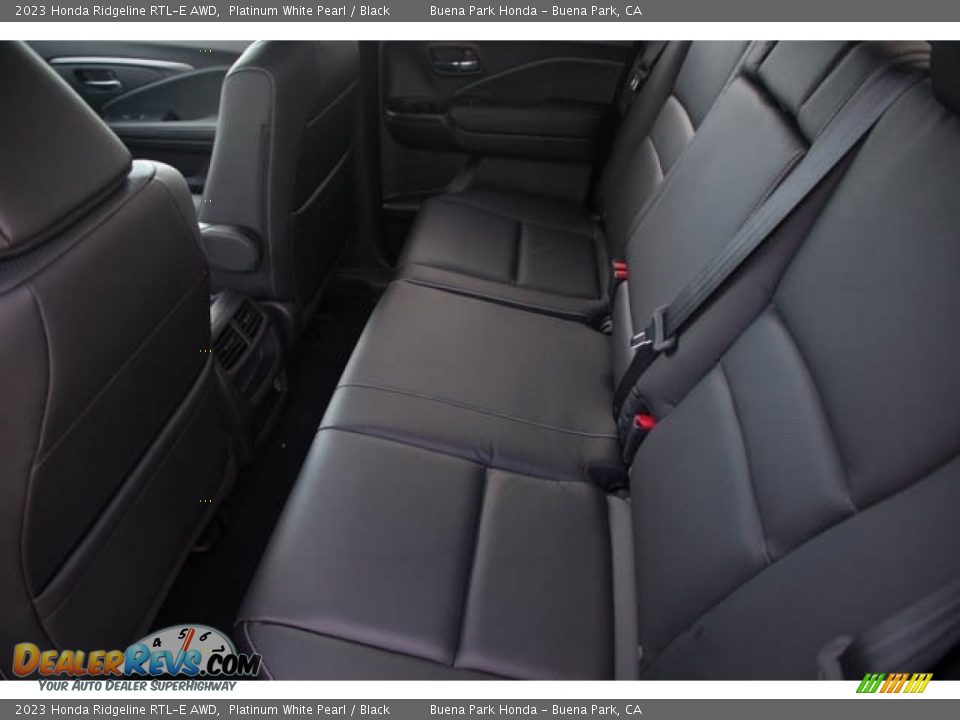 Rear Seat of 2023 Honda Ridgeline RTL-E AWD Photo #18