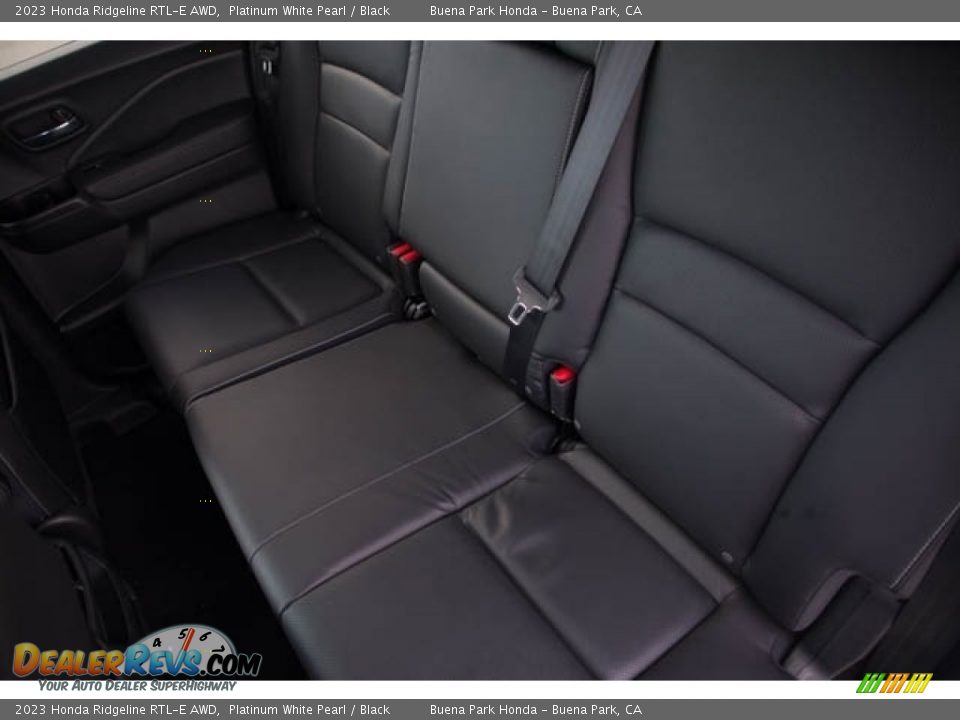 Rear Seat of 2023 Honda Ridgeline RTL-E AWD Photo #28