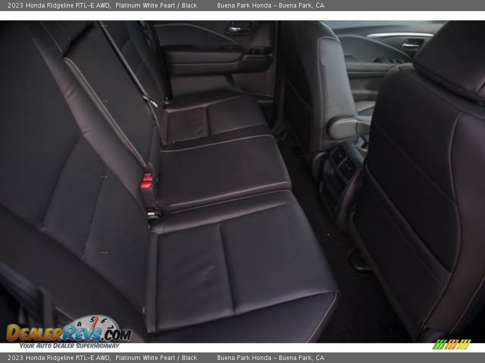 Rear Seat of 2023 Honda Ridgeline RTL-E AWD Photo #29