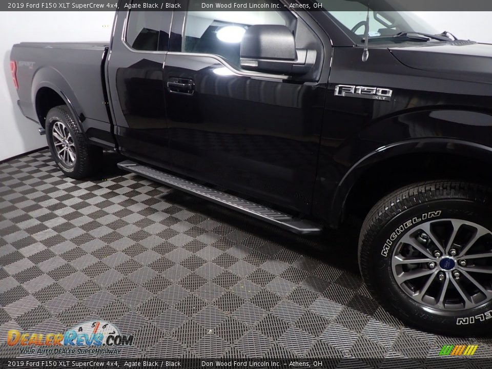 2019 Ford F150 XLT SuperCrew 4x4 Agate Black / Black Photo #5